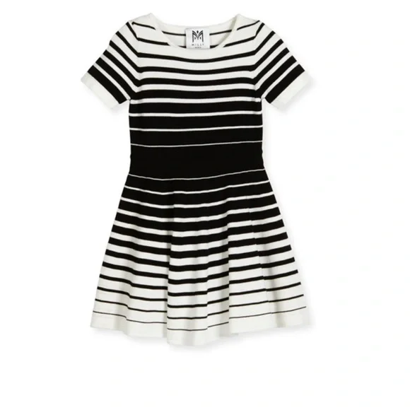 Milly Minis | Dresses | Milly Minis Shortsleeve Striped Knit Circle Dress |  Poshmark
